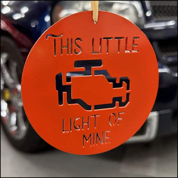 Christmas Ornament "This Little Light of Mine"