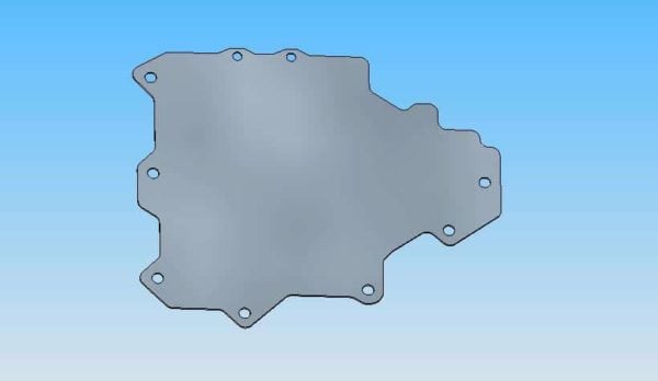 Firewall Block Off Plate A/C Delete